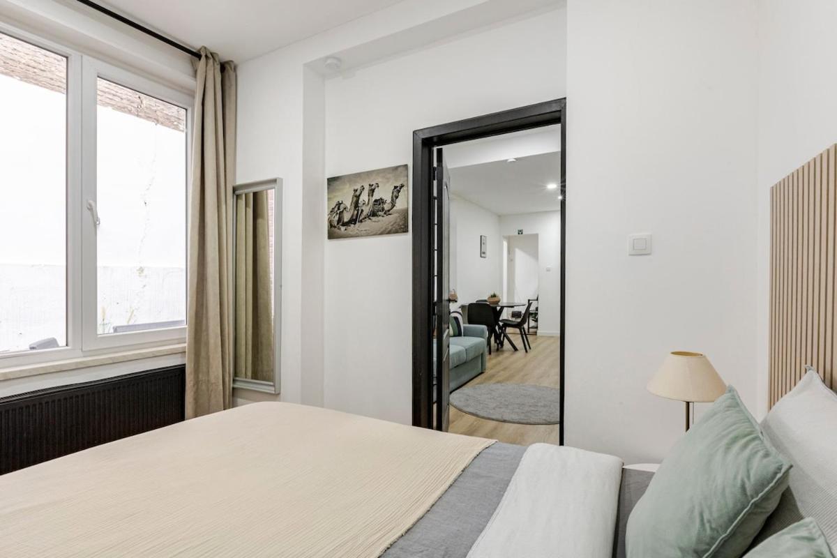 Cosy Appartement Met Tuin In Centrum Antwerpen Gratis Parking Free Parking! Exterior photo