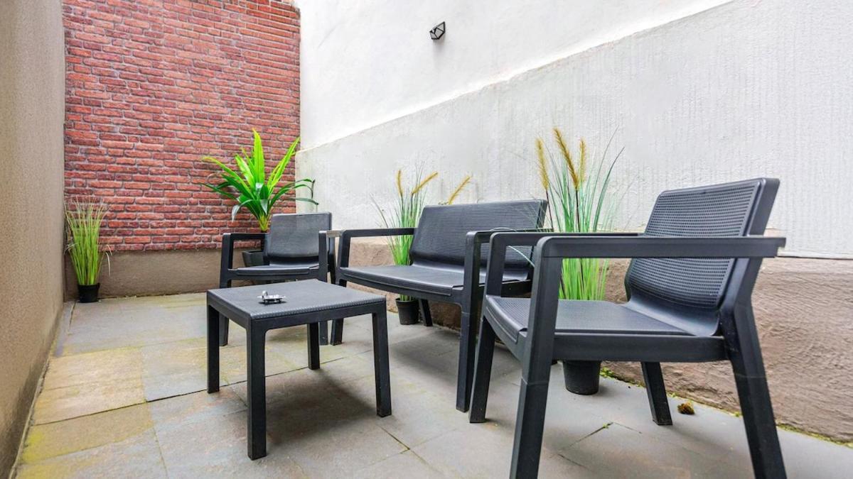 Cosy Appartement Met Tuin In Centrum Antwerpen Gratis Parking Free Parking! Exterior photo